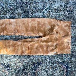 free people good karma tie dye legging